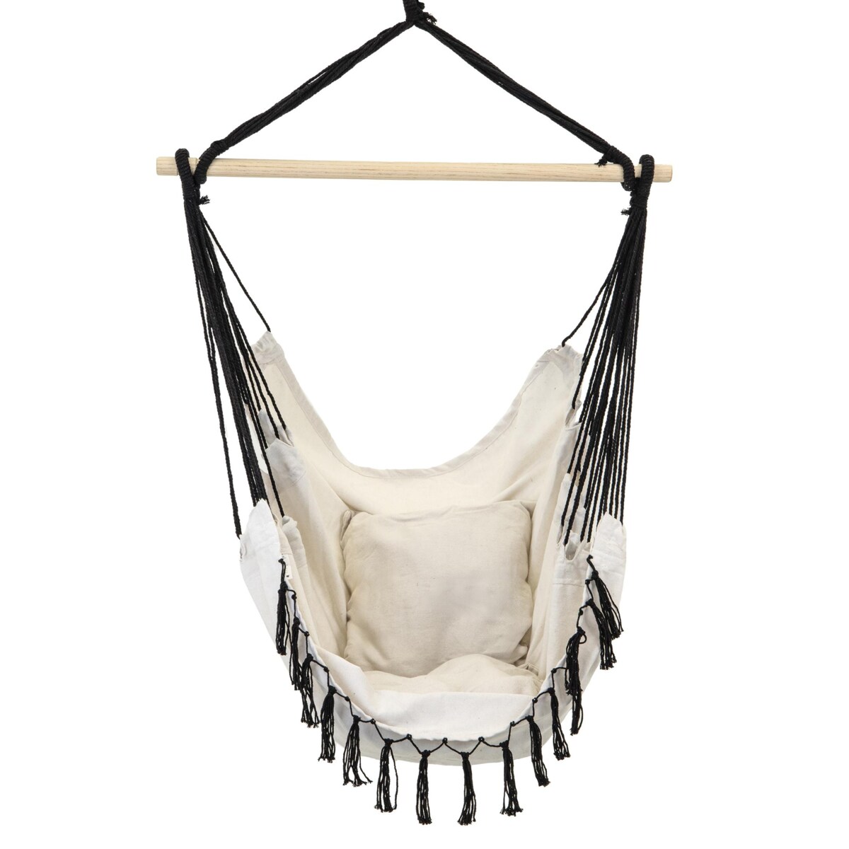 Fotel wiszący JUMI ogrodowy huśtawka kokon krzesło brazylijskie