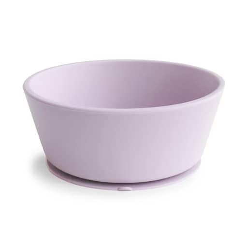 Mushie Silikonowa Miseczka dla Dziecka Soft Lilac