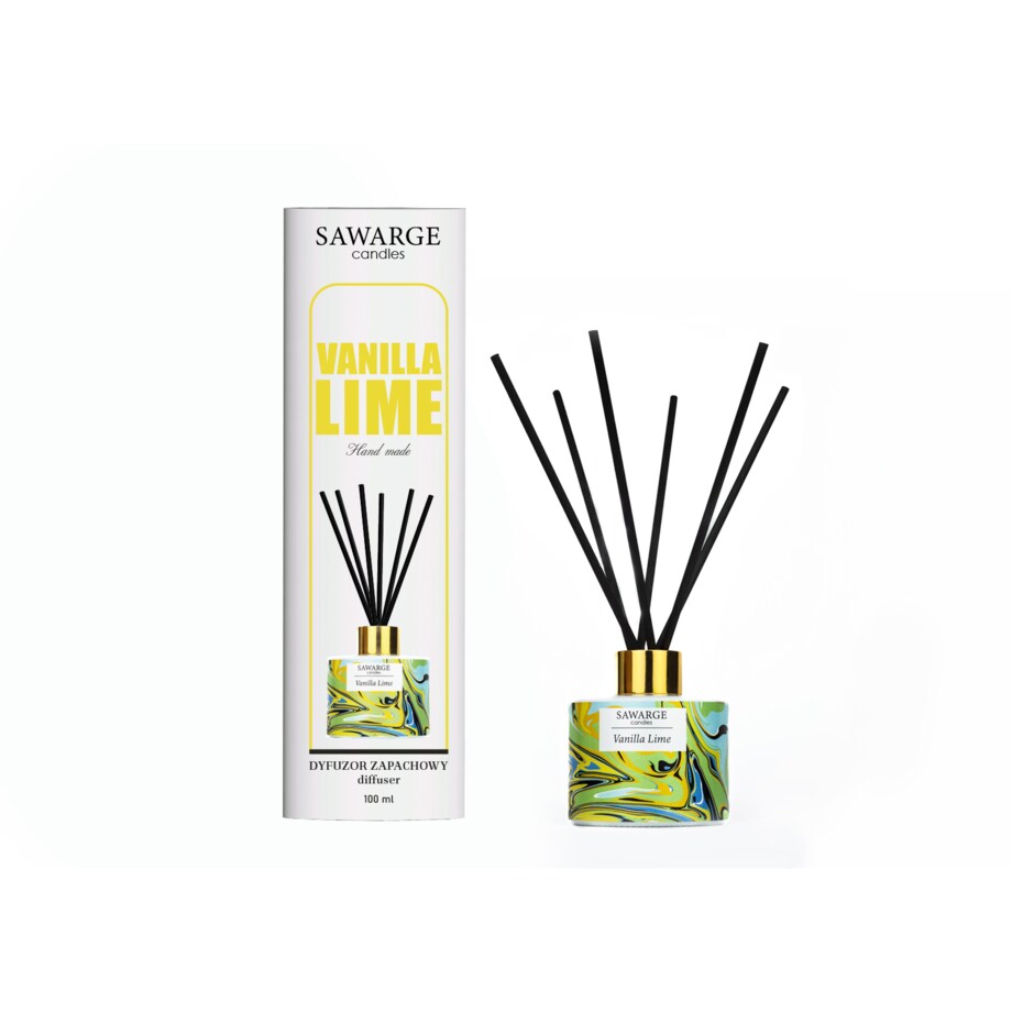 Dyfuzor Zapachowy Marble / Wanilia Limonka 100 ml