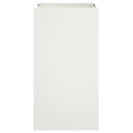 vidaXL Donica, biała, 42x38x75 cm, stal
