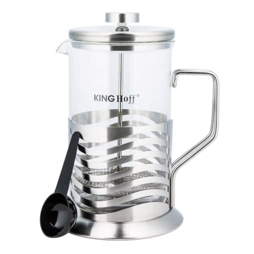 Zaparzacz tłokowy do kawy herbaty french press 800ml KINGHOFF