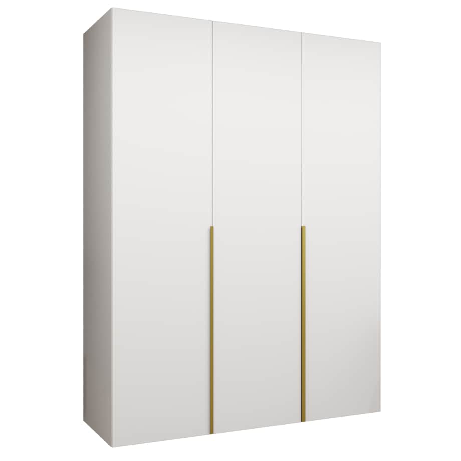 Szafa uchylna otwierana ALICANTE 1 150 wys. 202 cm Biały + u. Złoty