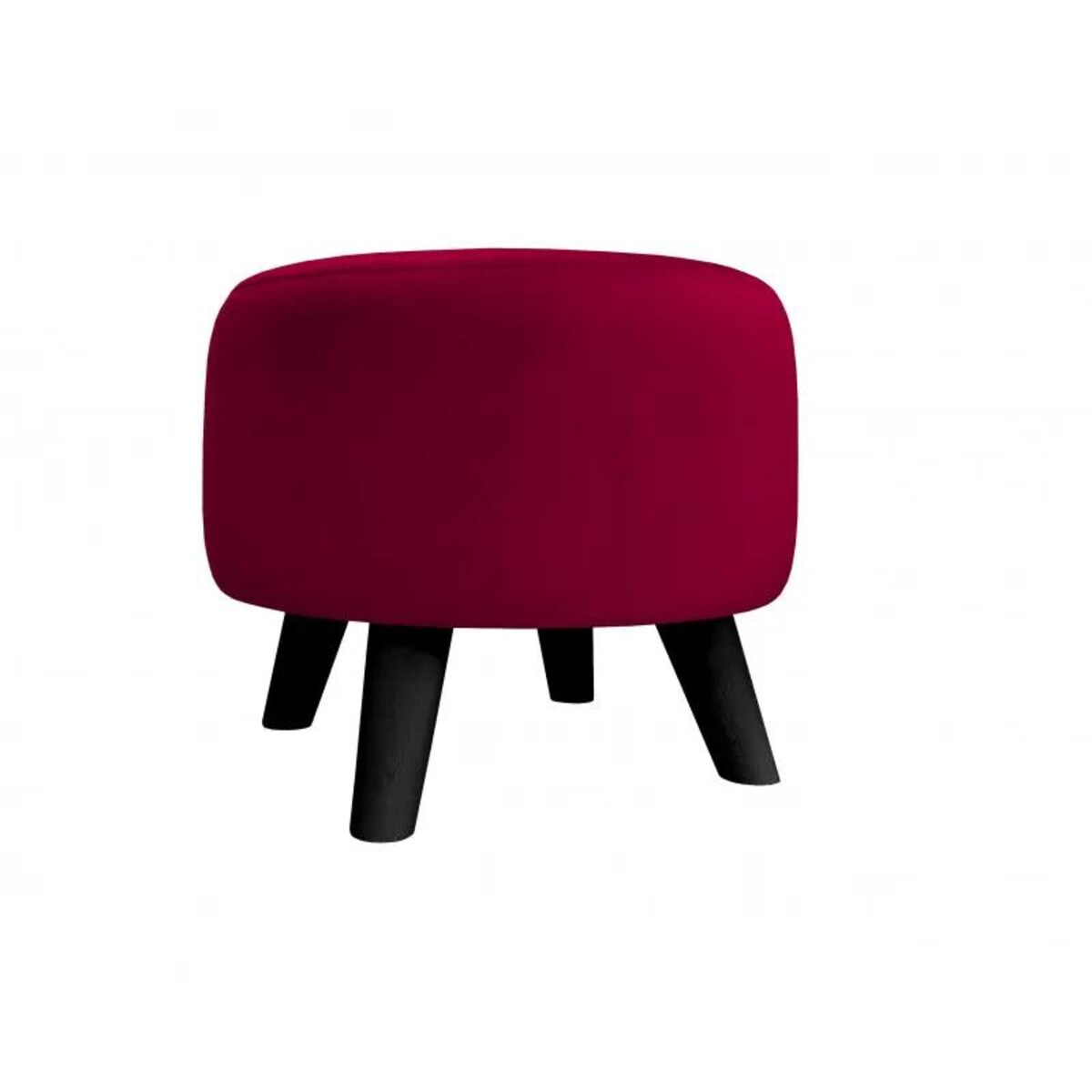 Pufa POLA MG31 bordowa/czarna