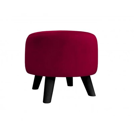 Pufa POLA MG31 bordowa/czarna