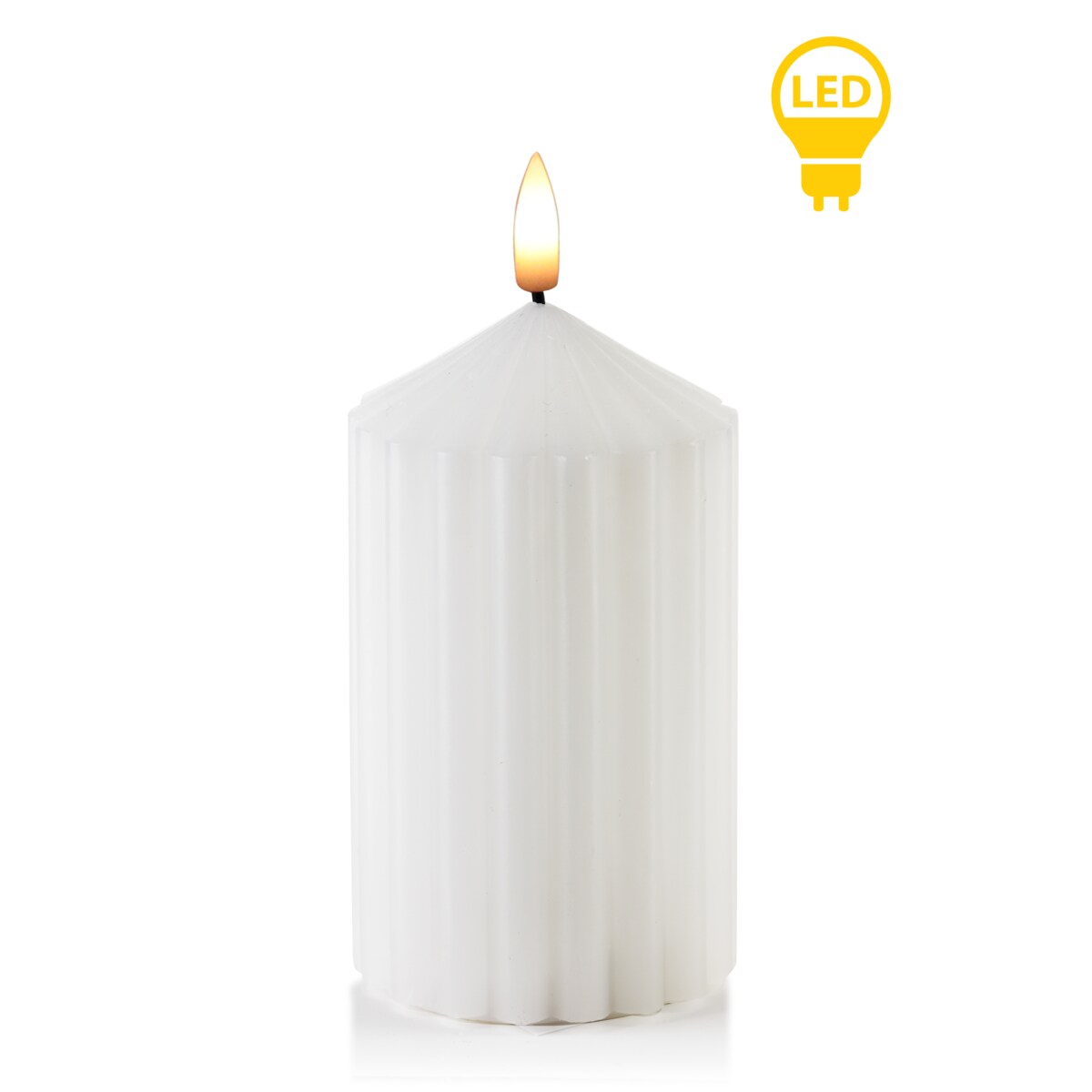 IDALIA Świeca LED 7x7xh16cm