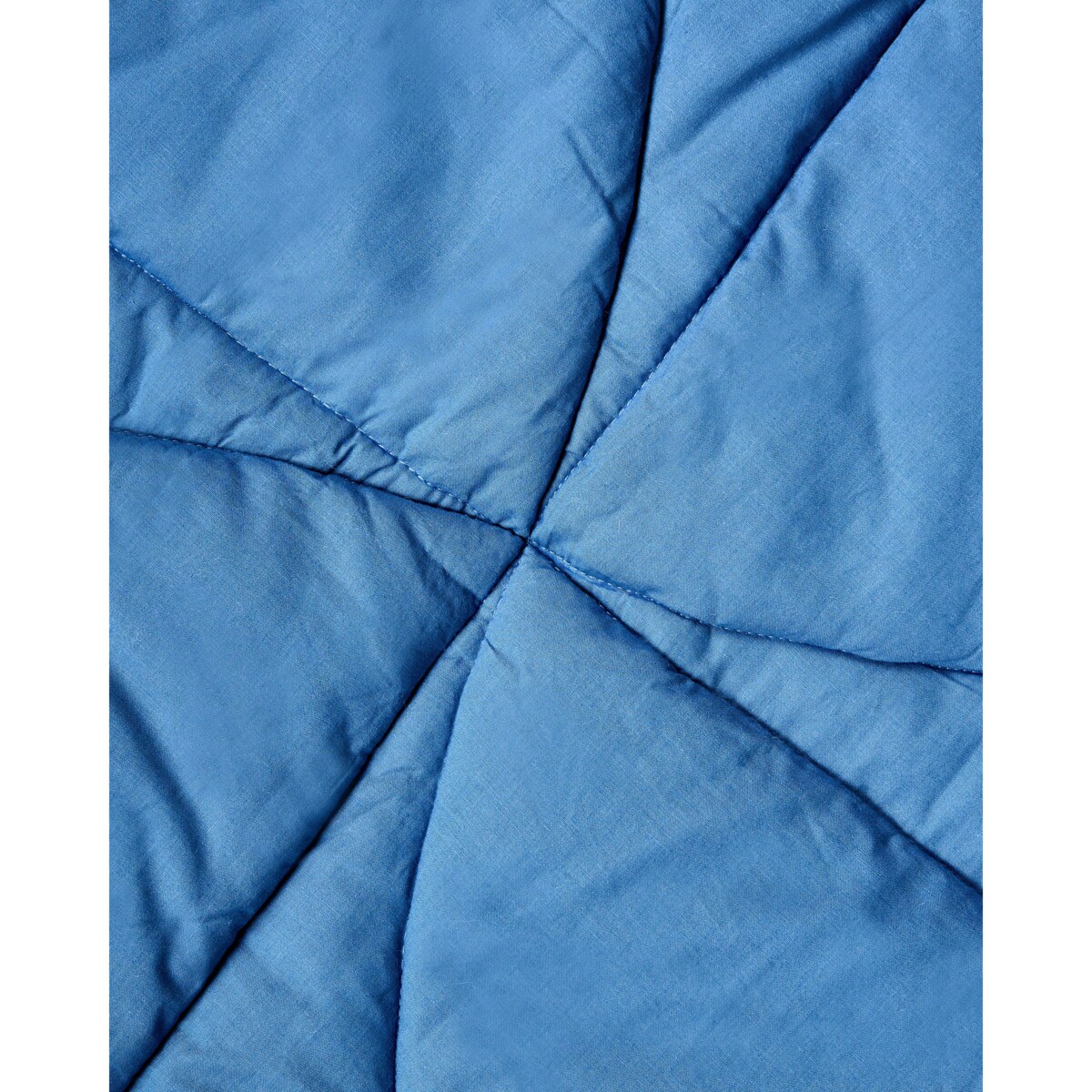 Mata do zabawy liść 110 x 110 cm niebieska ACADINE