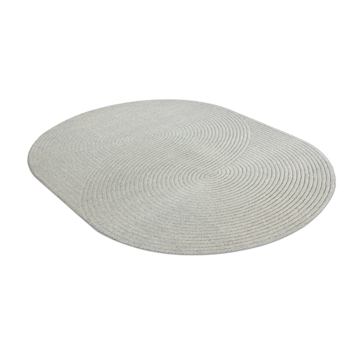 Dywan FLUX owal 461.67.AE503 wełniany OSTA - 160x230 cm