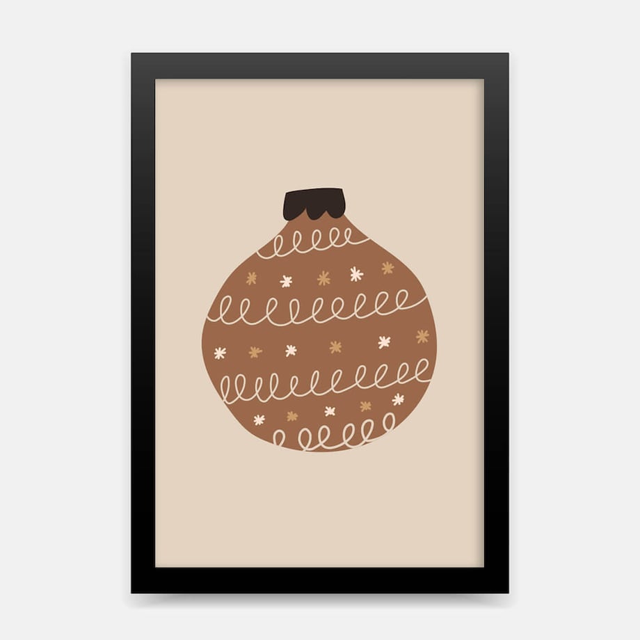 Plakat dla dzieci Bombka I 20x30