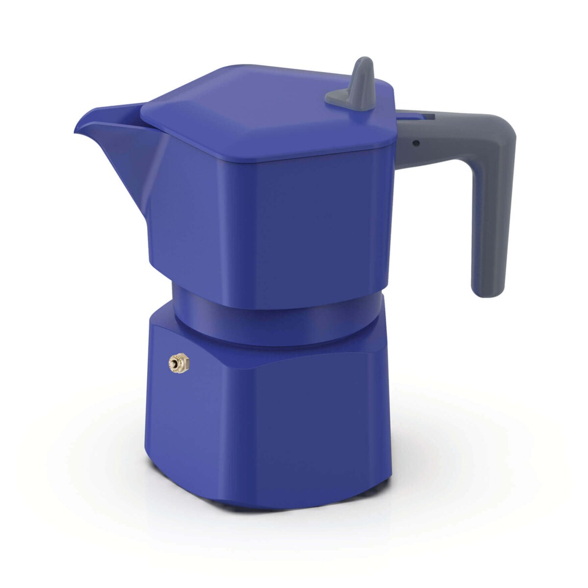 PEZZETTI PENTAEXPRESS Emaliowana kawiarka (3 filiżanki) - Granatowy