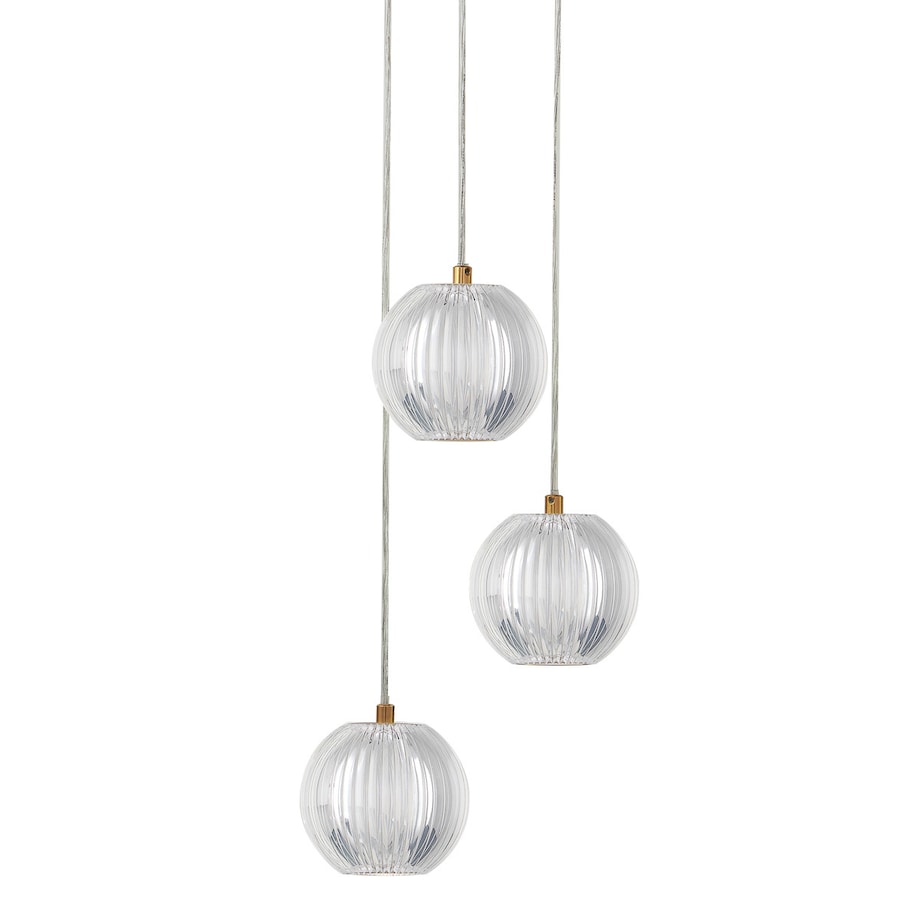 Lampa sufitowa wisząca Light Prestige Brillant złoty LED CCT 3000K/4000K/6000K (regulowana) 1 szt.