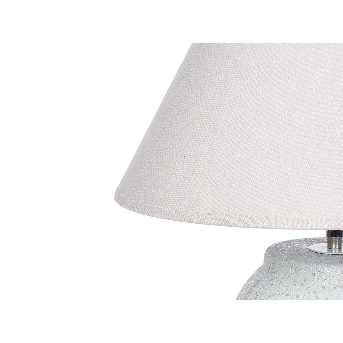 Lampa stołowa ceramiczna biała AMBLO