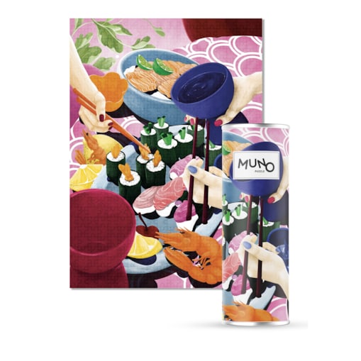 Muno Puzzle "Munomaki" by Anna Jeziorska Puzzle 1000 el. w ozdobnej tubie