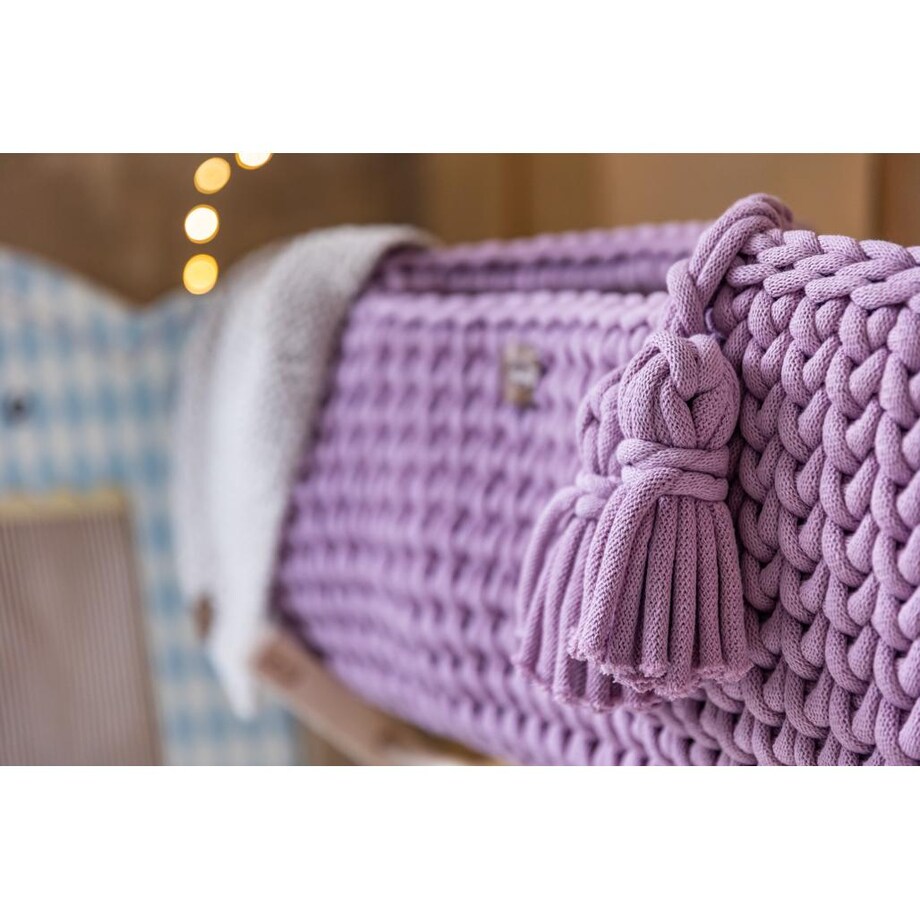 Kosz Mojżesza Happy Moses - Brudny Róż