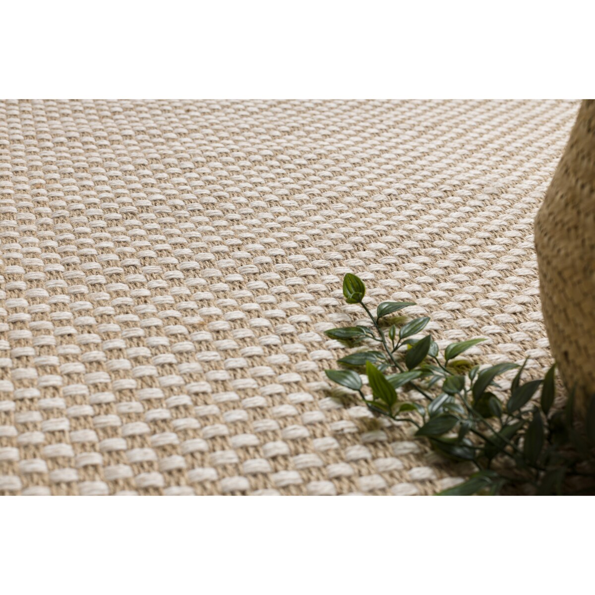 Dywan JUTE 3731 krem / beż - jutowy, 60x100 cm