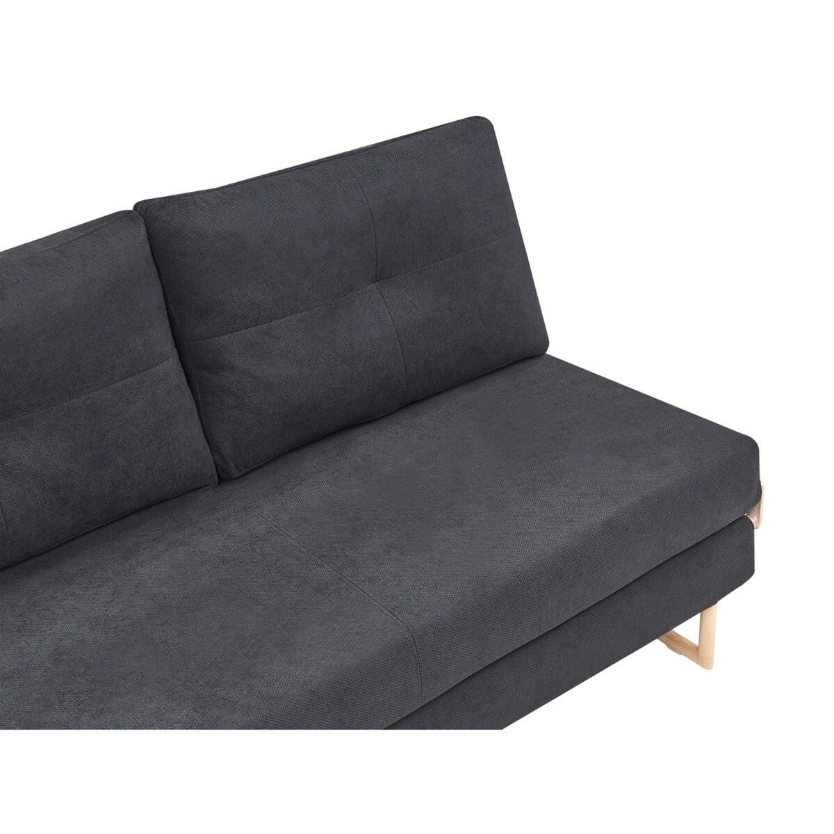 Sofa rozkładana dla 3 osób JERSLEV Czarny