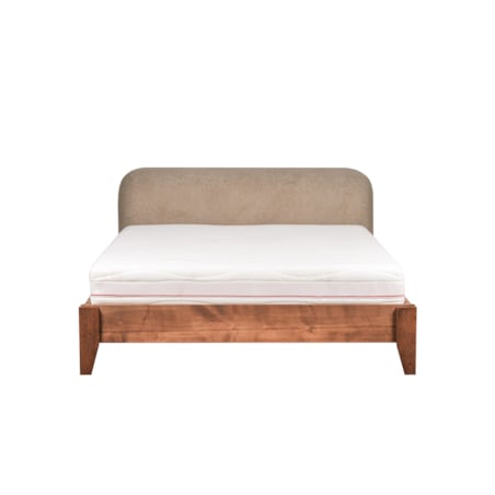 Łóżko Moln (140x200) w tkaninie Himalaya 902