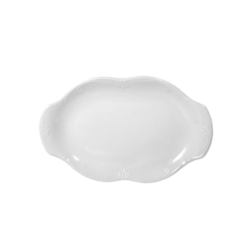 Półmisek owalny 24 cm Kamelia Biała C000