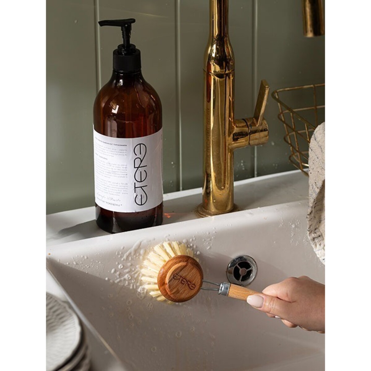 Szczotka z włosiem agawy (tampico)