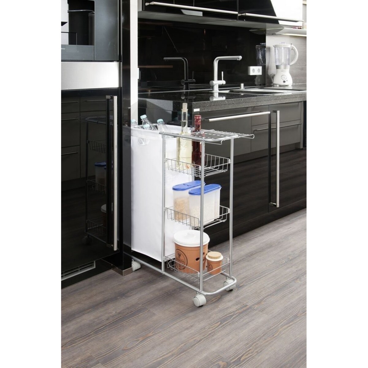 Wielofunkcyjny wózek SLIM - regał kuchenny, łazienkowy, WENKO