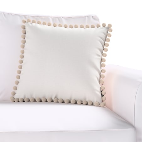 Poszewka Wera na poduszkę 45x45 śmietankowy biały