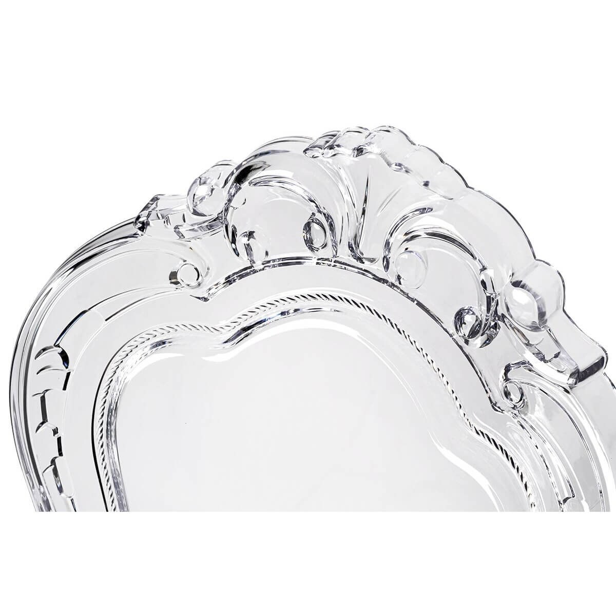 Transparentne krzesło do sypialni King 666-APC King Home stylowe retro