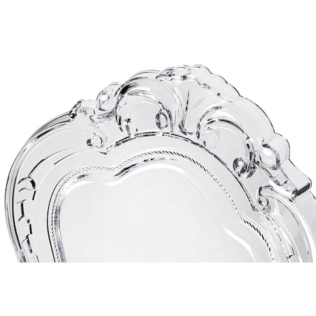 Transparentne krzesło do sypialni King 666-APC King Home stylowe retro