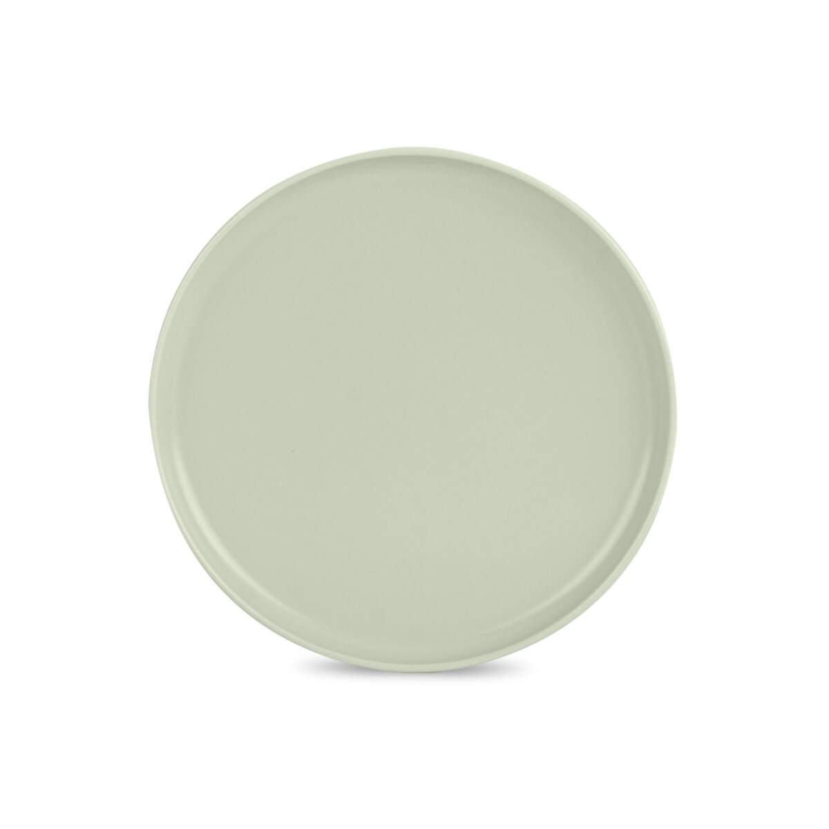 KONSIMO VICTO Nowoczesny zestaw obiadowy dla 6 osób w kolorze beżowym/zielonym/szarym (18 elementów)