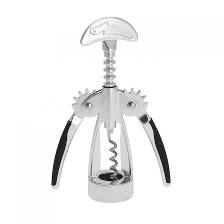 Otwieracz do wina korkociąg satynowy KINGHOFF