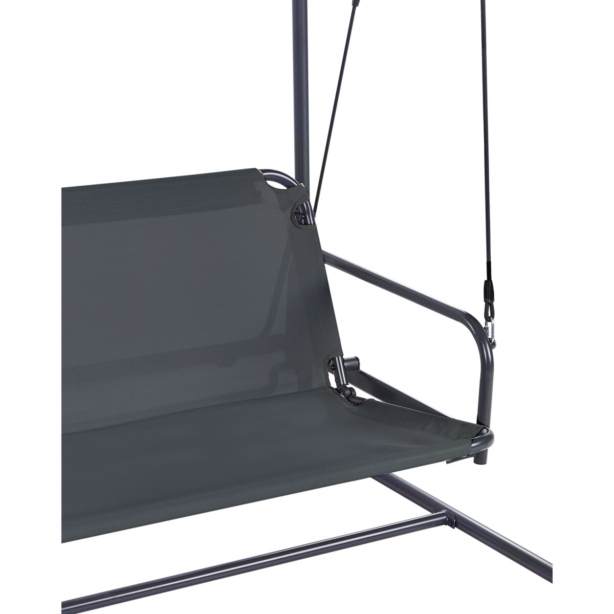 Huśtawka ogrodowa MARSCIANO Metal Ciemnoszary