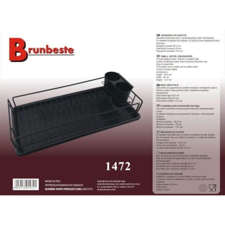Suszarka do naczyń 50x25cm BRUNBESTE