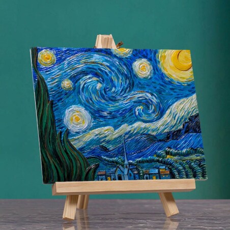 Malowanie 3D - Płaskorzeźba Gwiaździste niebo