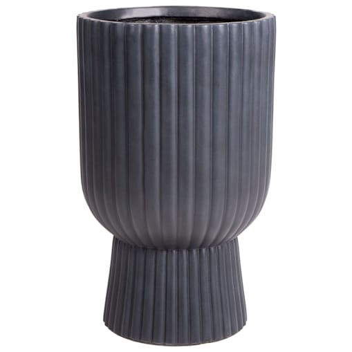 Doniczka 35 x 34 x 56 cm szara TAXODIUM