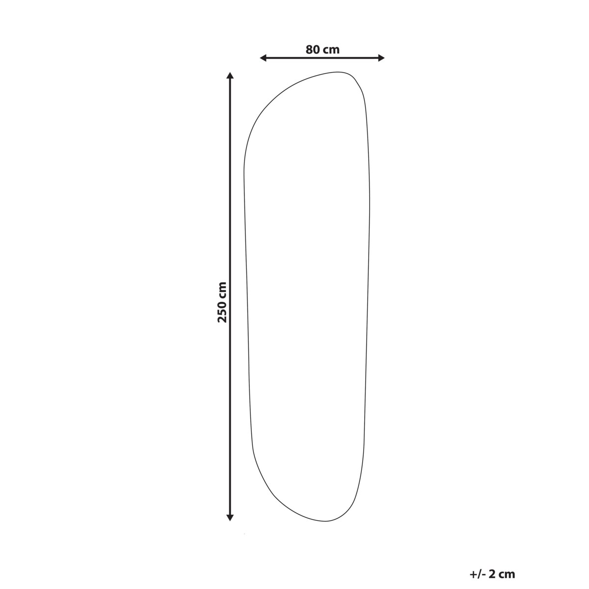 Dywan z wiskozy 80 x 250 cm ciemnozielony BERANI