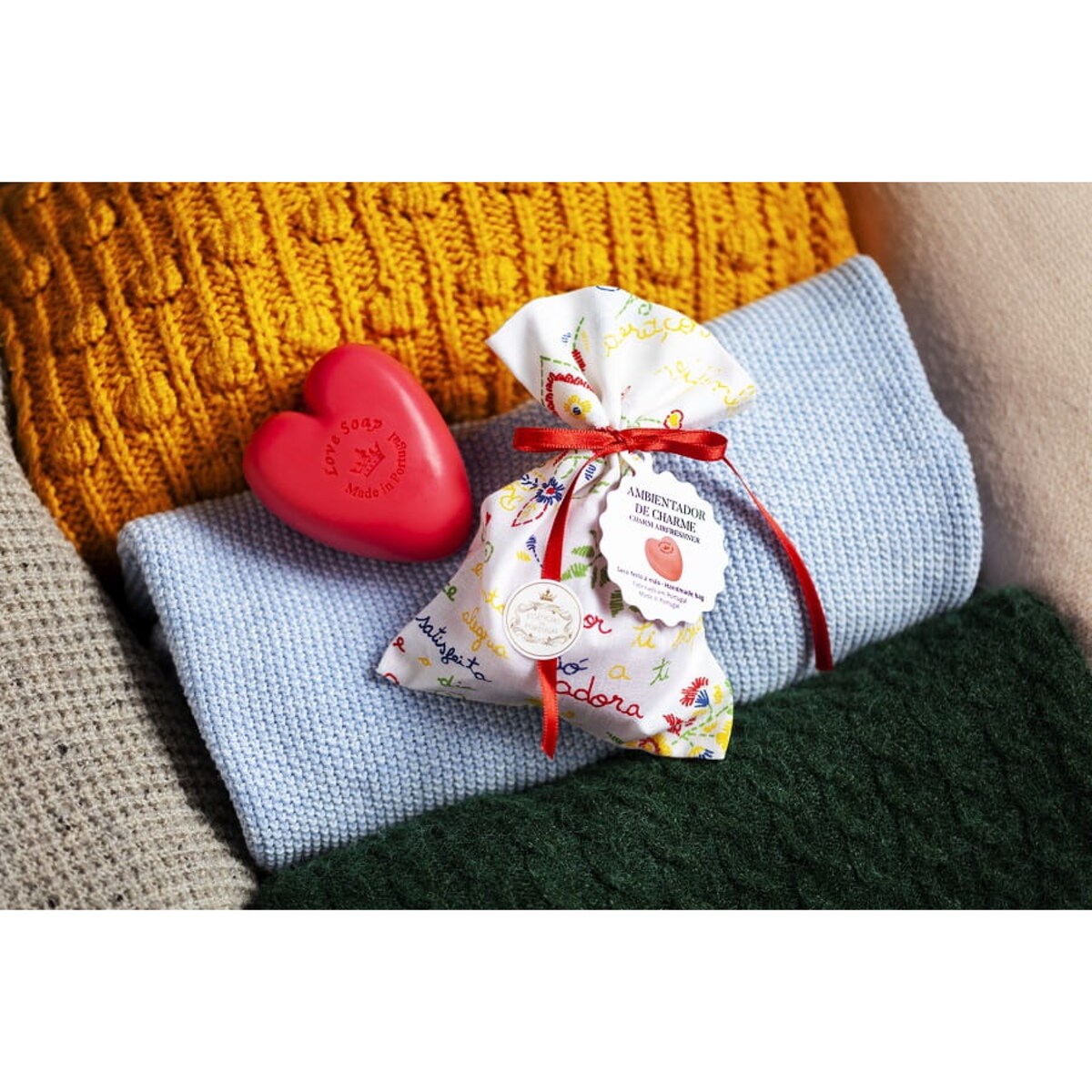 Mydło Essencias de portugal serce 150g woreczek