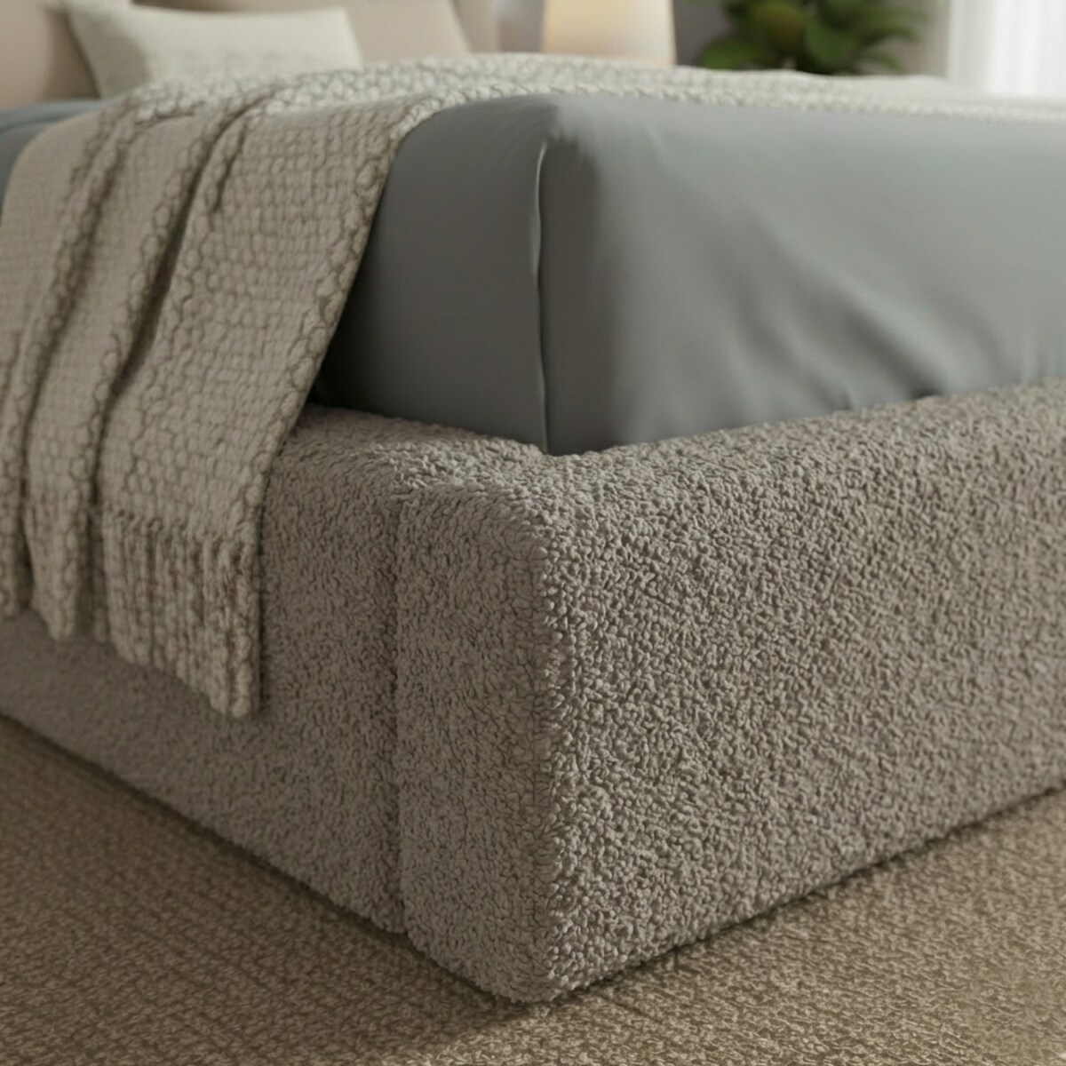 Łóżko Tapicerowane Bellagio 120X200 Stelaż Pojemnik Na Pościel Abriamo 03