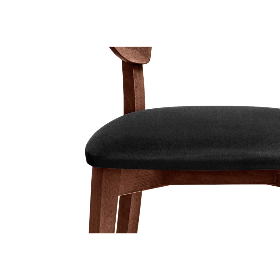 KONSIMO LYCO loftowe krzesło czarne