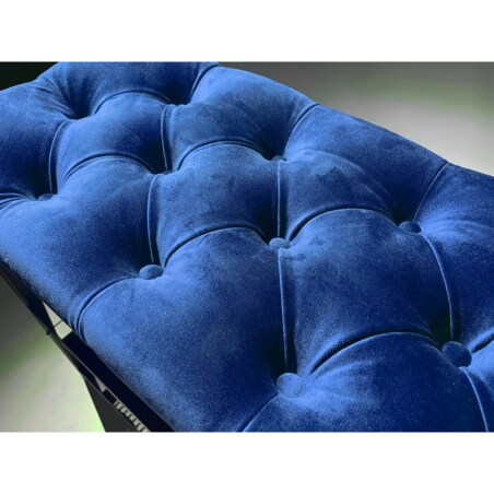 Szafa na buty loftowa siedzisko kolor granatowy 80cm