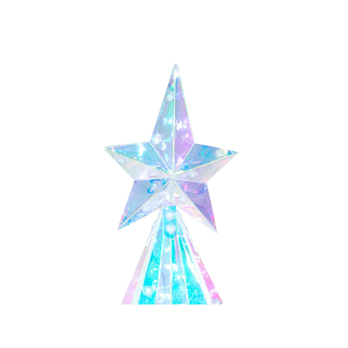 Dekoracja LED UNUKA Choinka 25 cm Kolorowy