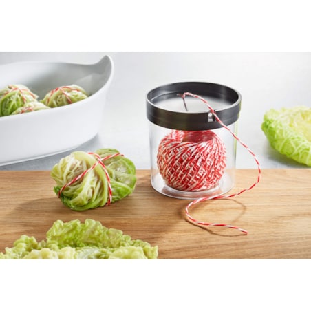 Sznurek wędliniarski z dozownikiem FILIO Biało-czerwony