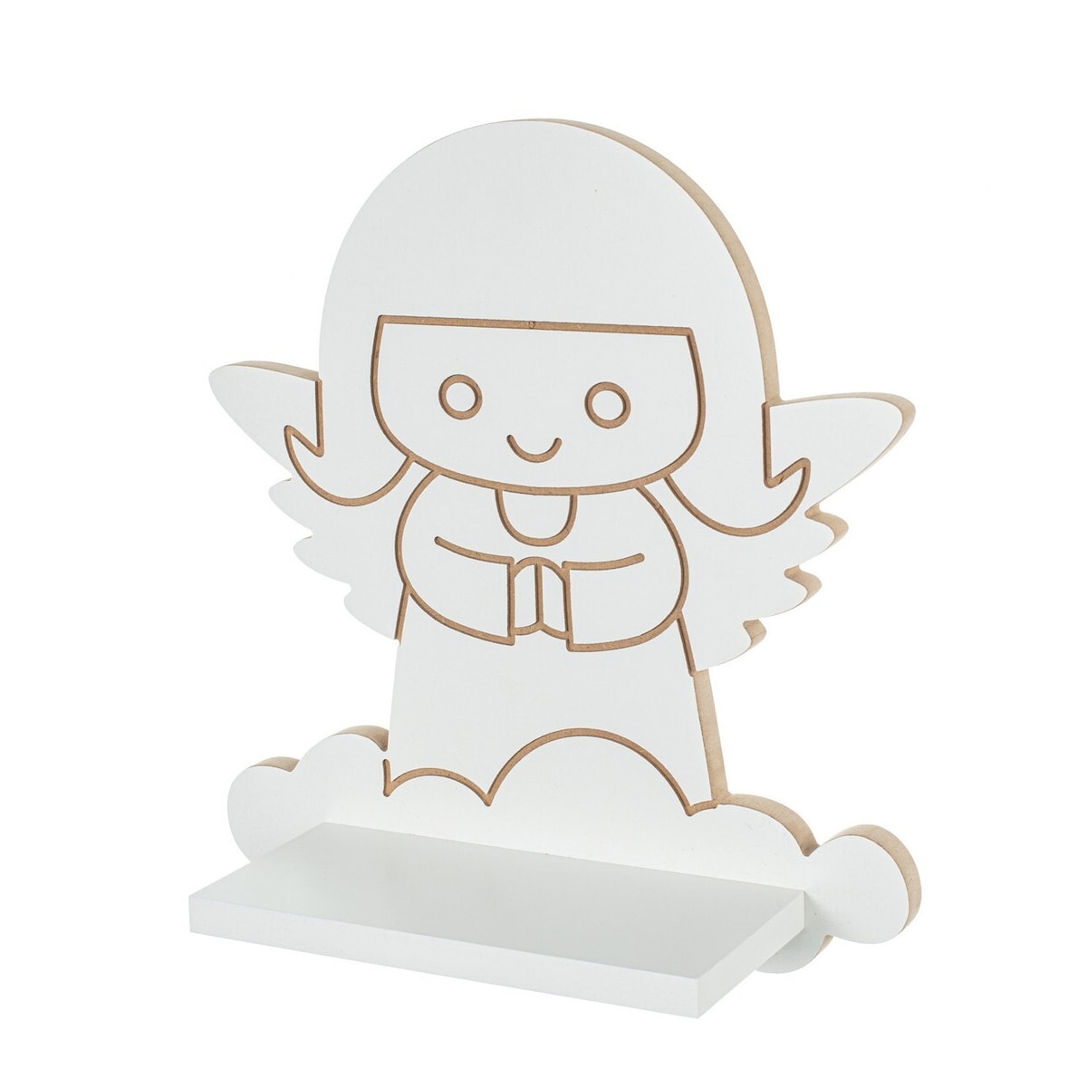 Półka Lovely Angel 37x14x42cm, 37 x 14 x 42 cm