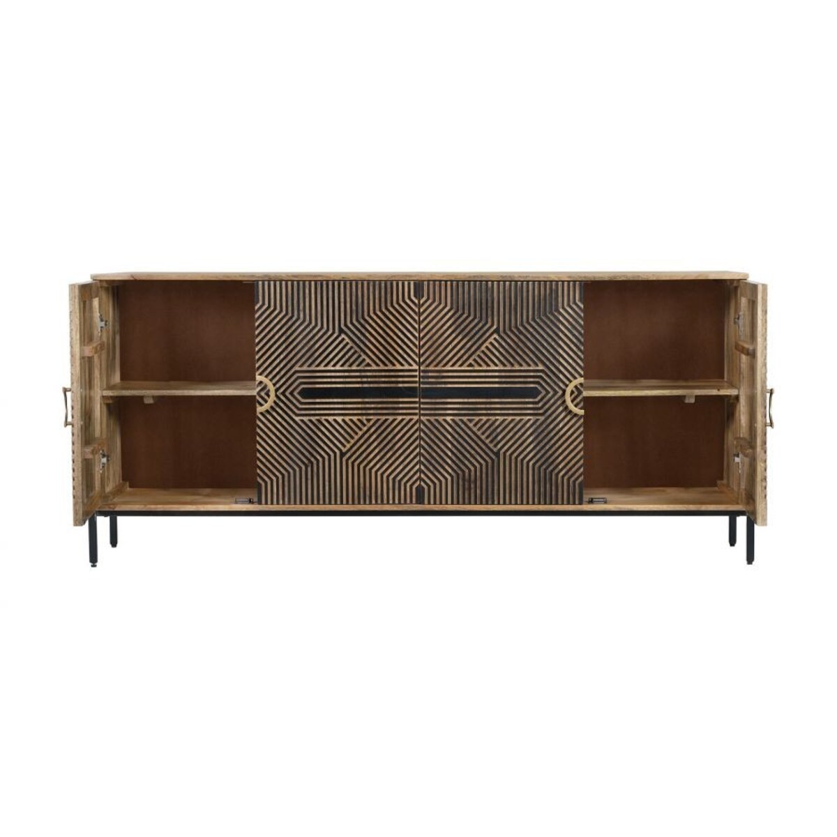 Komoda z drewna mango Sun 180 cm