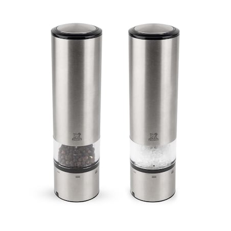 Zestaw młynków elektrycznych do soli i pieprzu Elis Sense Duo, 14 cm, Peugeot