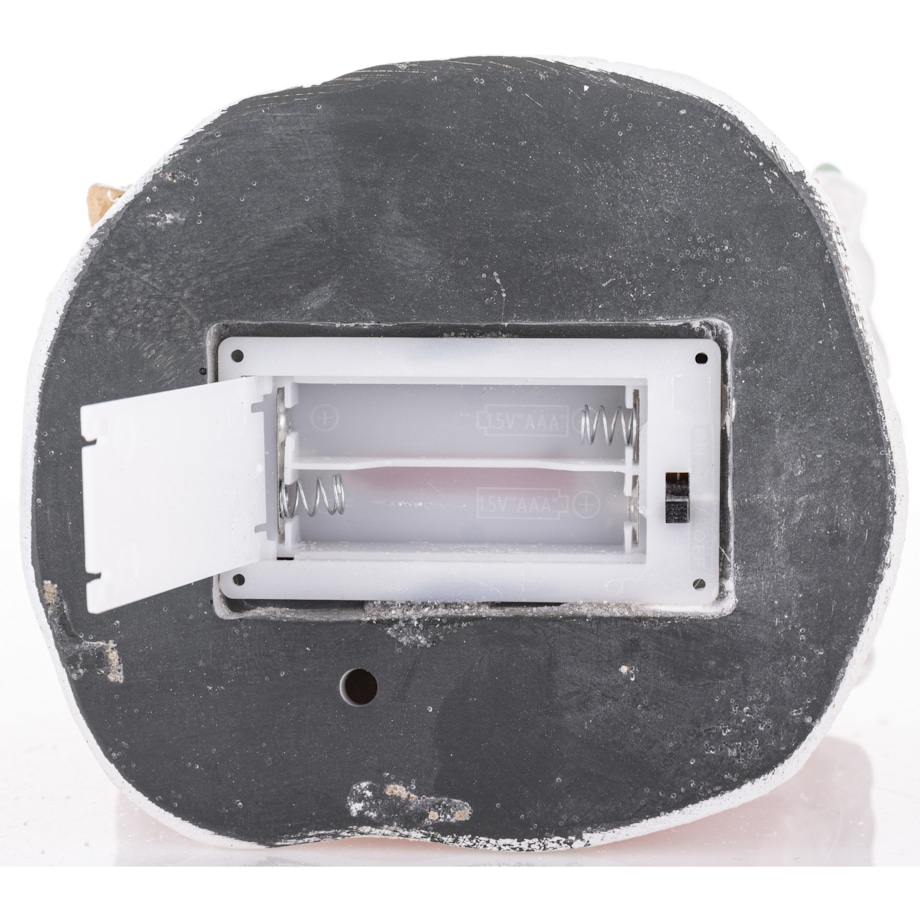 Domek ciasteczkowy LED 19x13x11 cm BISCOTTO różowy