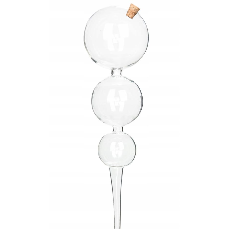 KULA NAWADNIAJĄCA do roślin kwiatów SZKLANA 850ml