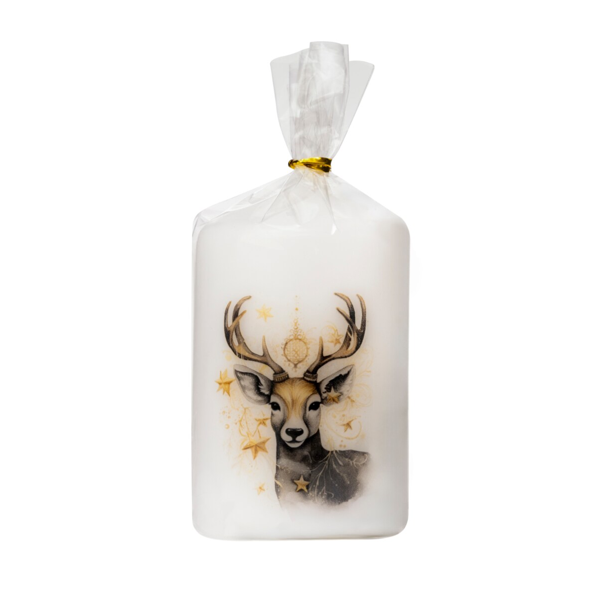 Świeca świąteczna – Renifer, idealna na prezent