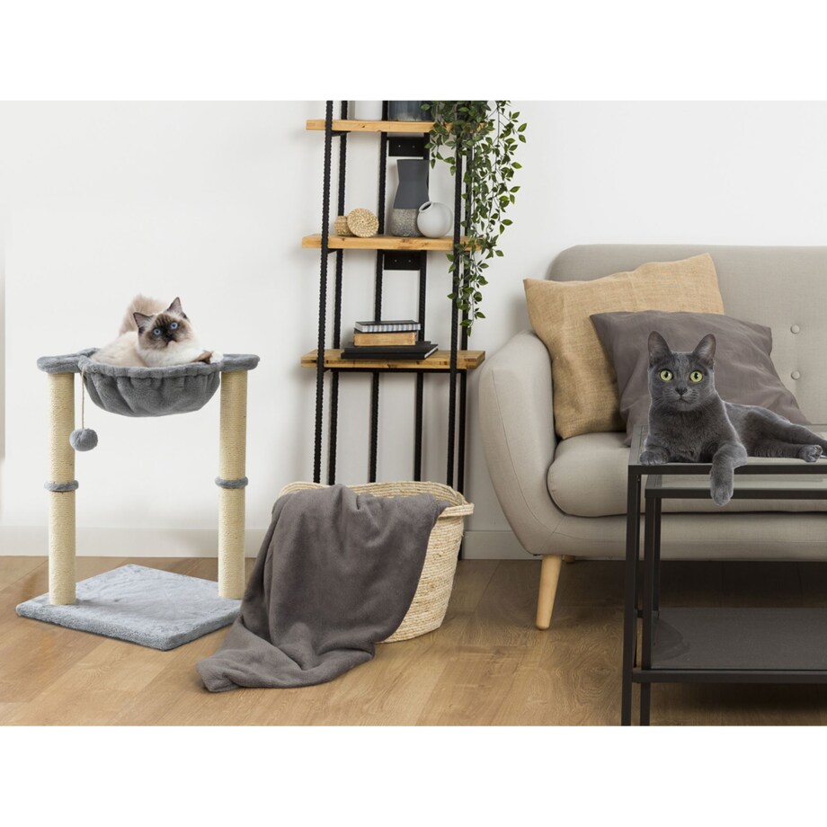 DRAPAK DLA KOTÓW SZARY 331667