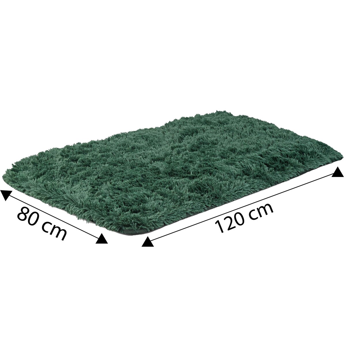 Dywan Shaggy Futrzany Pluszowy Antypoślizgowy Do Salonu Pokoju 80X120 Cm