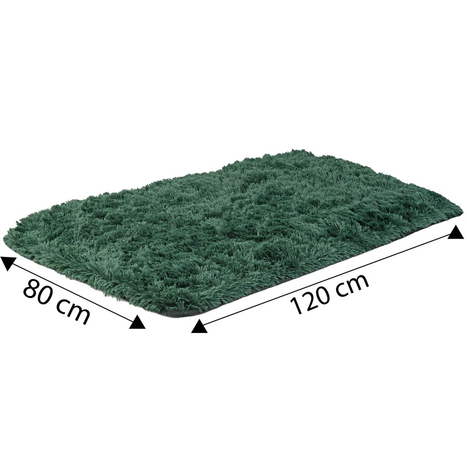 Dywan Shaggy Futrzany Pluszowy Antypoślizgowy Do Salonu Pokoju 80X120 Cm