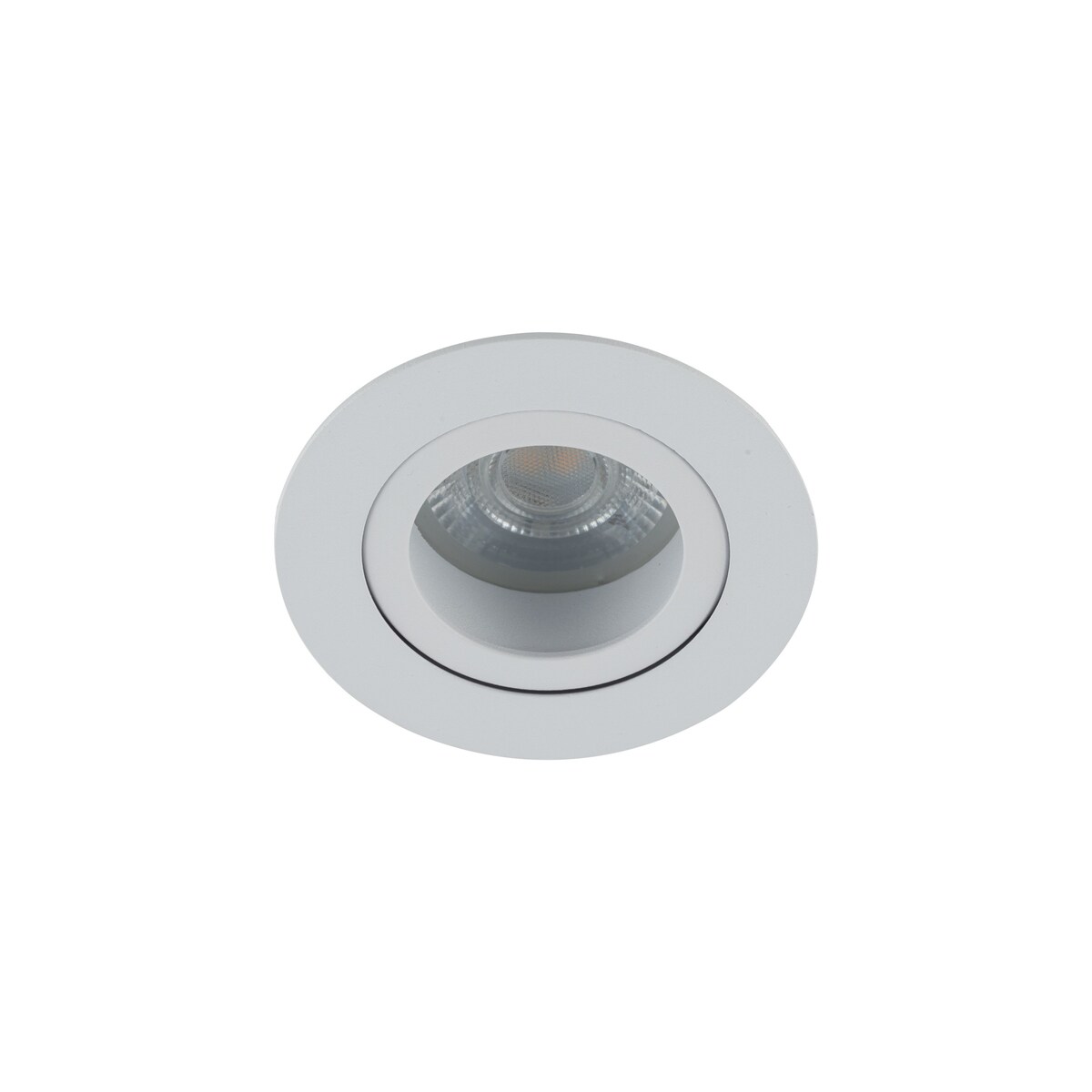 TK Lighting AURA WHITE 10572 oprawa wpuszczana łazienkowa IP65 GU10 biała ruchoma