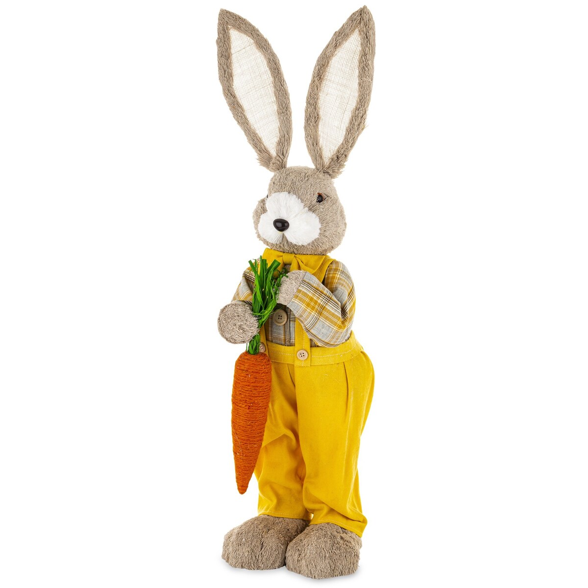 Figurka - duży królik i marchewka 79x21x18 cm KAROT